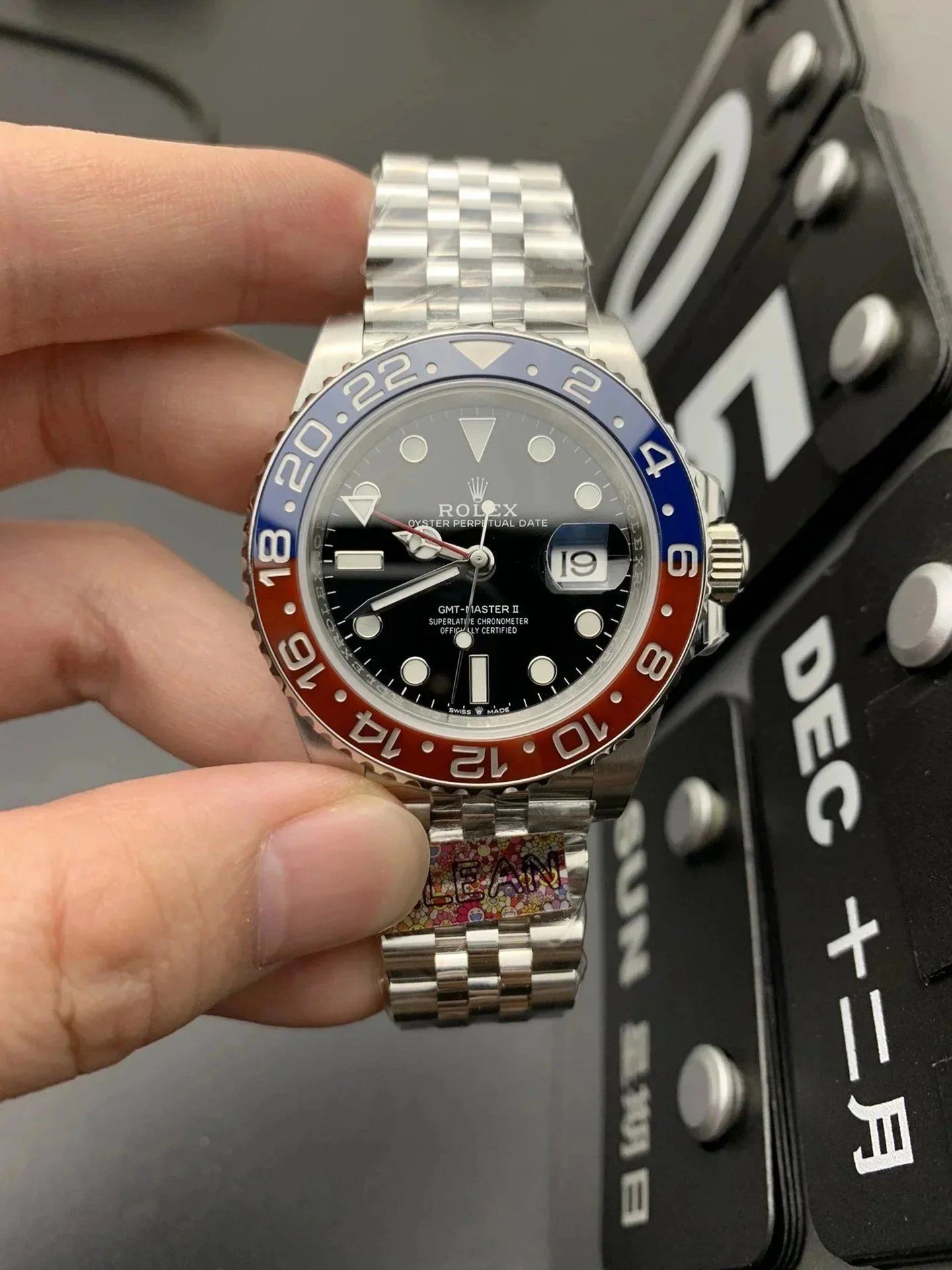 钢带蓝面（条丁刻度）