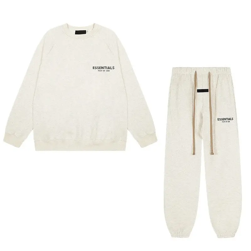 圆领-燕麦灰套装